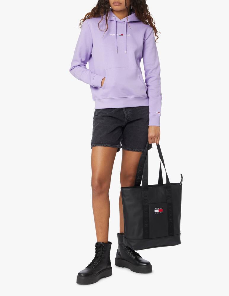 rinascente Tommy Jeans Hoodie with logo - lilac