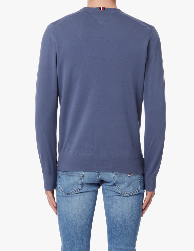 rinascente Tommy Hilfiger Maglia girocollo in cotone - blu
