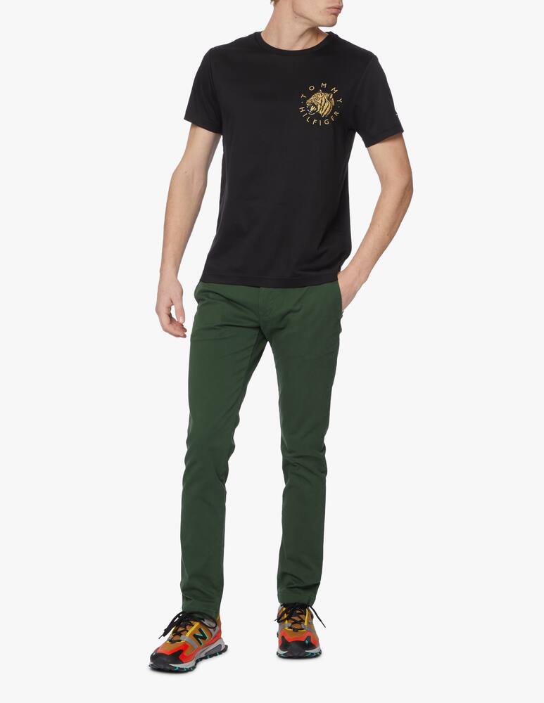Tommy Hilfiger Chino bleecker slim th flex - green - picture 1 Tommy Hilfiger Chino bleecker slim th flex - green - picture 1