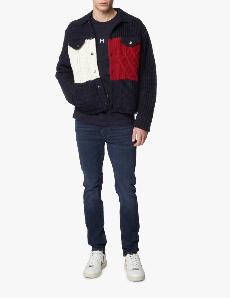 rinascente Tommy Hilfiger Giacca trucker bandiera th - blu