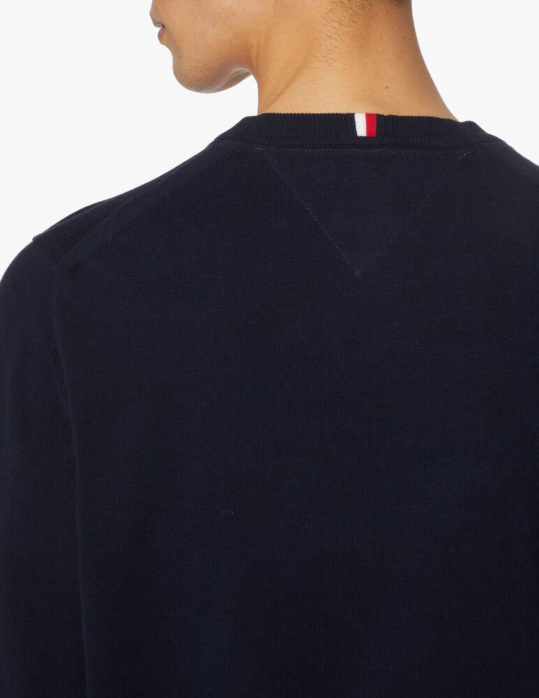 rinascente Tommy Hilfiger Maglia girocollo in cotone - blu