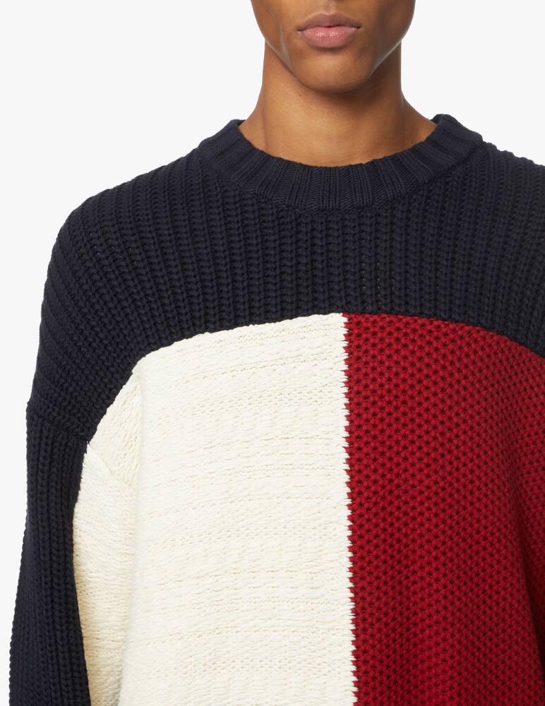 rinascente Tommy Hilfiger Maglia girocollo con bandiera - blu