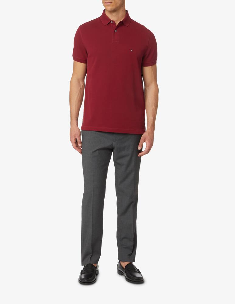 rinascente Tommy Hilfiger Small flag regualr polo - Red