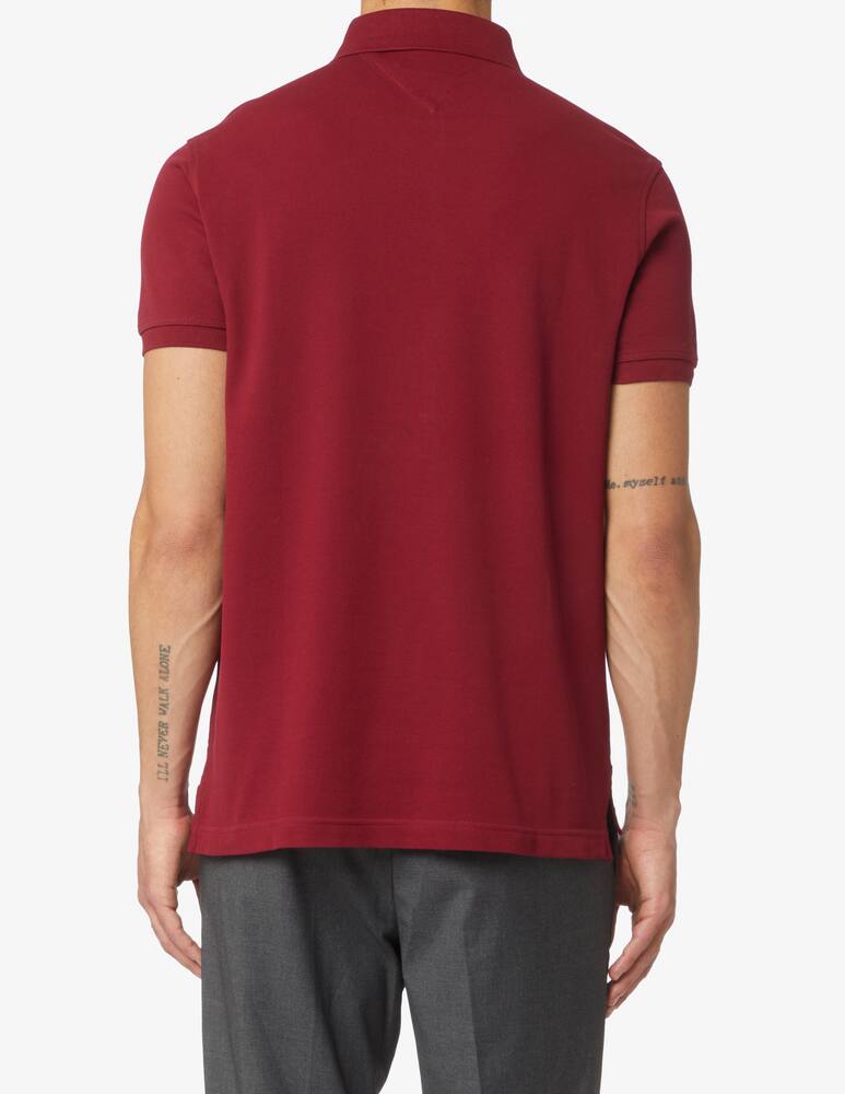 rinascente Tommy Hilfiger Small flag regualr polo - Red