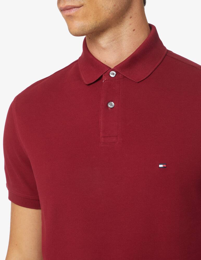 rinascente Tommy Hilfiger Small flag regualr polo - Red