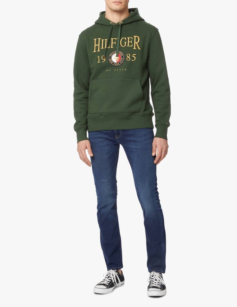 rinascente Tommy Hilfiger Hoodie icon crest - green