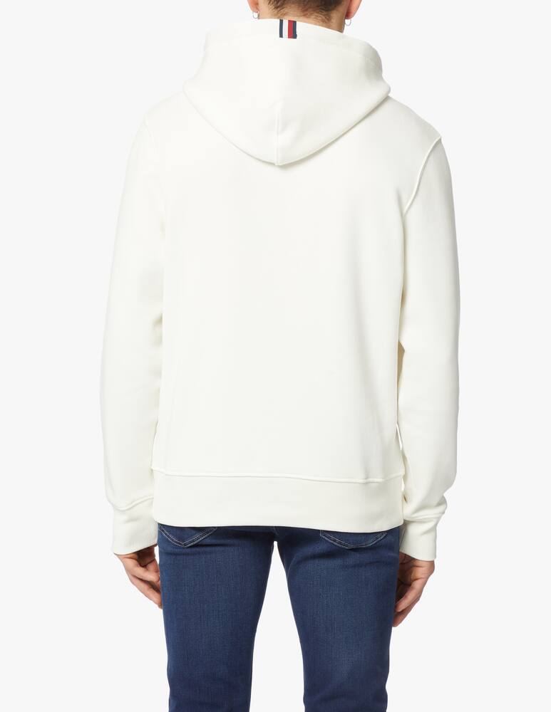 rinascente Tommy Hilfiger Felpa con cappuccio icon crest - bianco
