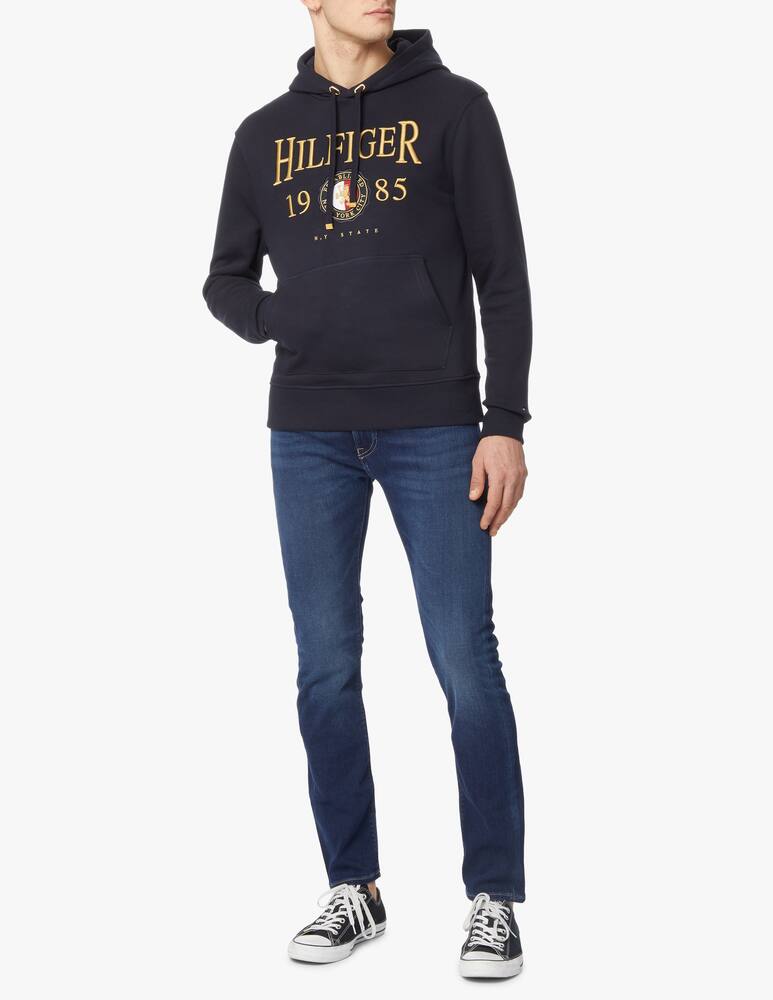 rinascente Tommy Hilfiger Hoodie icon crest - blue