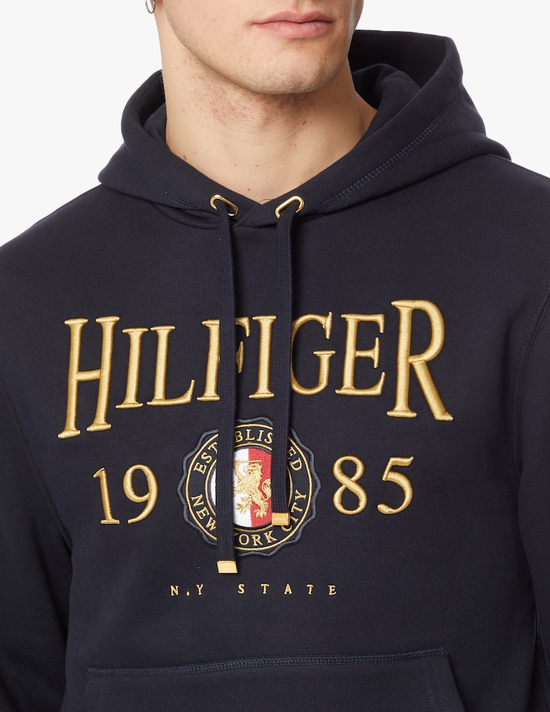 Tommy Hilfiger Hoodie icon crest - blue - picture 5 Tommy Hilfiger Hoodie icon crest - blue - picture 5