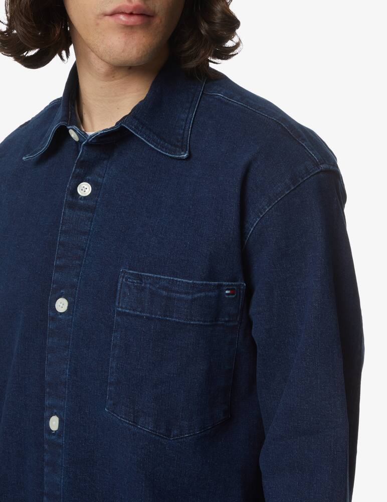rinascente Tommy Hilfiger Giacca overshirt in denim - blu