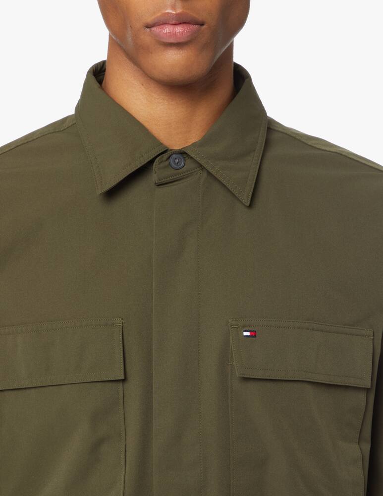 rinascente Tommy Hilfiger Overshirt nylon - green