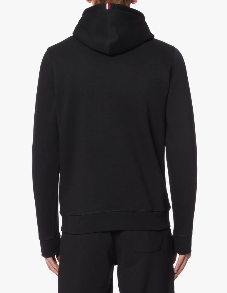 rinascente Tommy Hilfiger Felpa con cappuccio logo corporate - nero