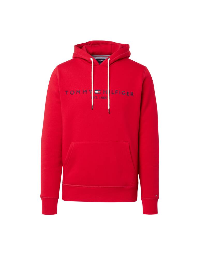 rinascente Tommy Hilfiger Hoodie basic logo - red