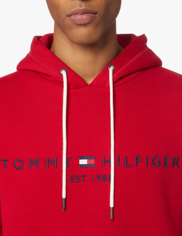 rinascente Tommy Hilfiger Hoodie basic logo - red