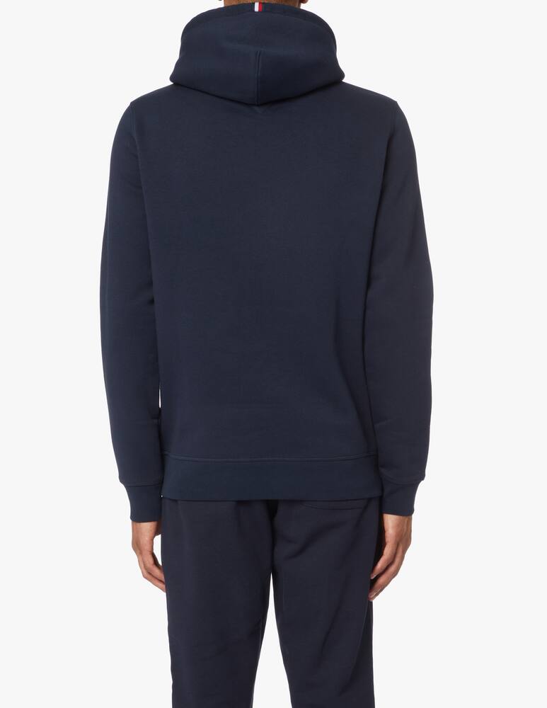 Tommy Hilfiger Felpa con cappuccio logo corporate - blu - immagine 4 Tommy Hilfiger Felpa con cappuccio logo corporate - blu - immagine 4