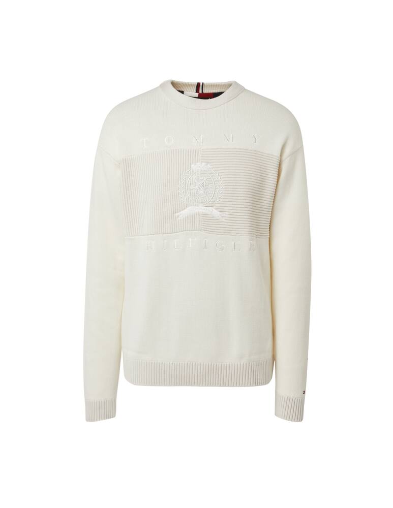 rinascente Tommy Hilfiger Roundneck icon sweater - white