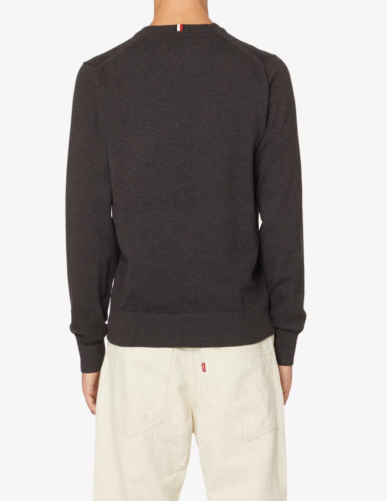 rinascente Tommy Hilfiger Maglia girocollo cotone pima basic - Grigio