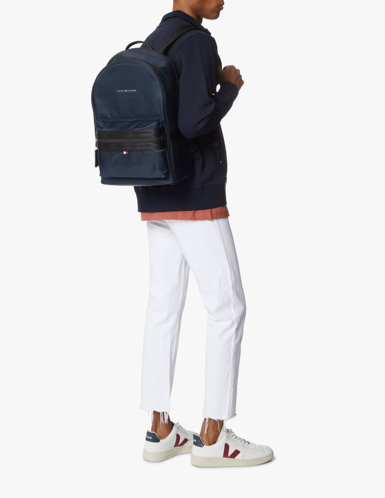 rinascente Tommy Hilfiger Zaino elevated in nylon - blu