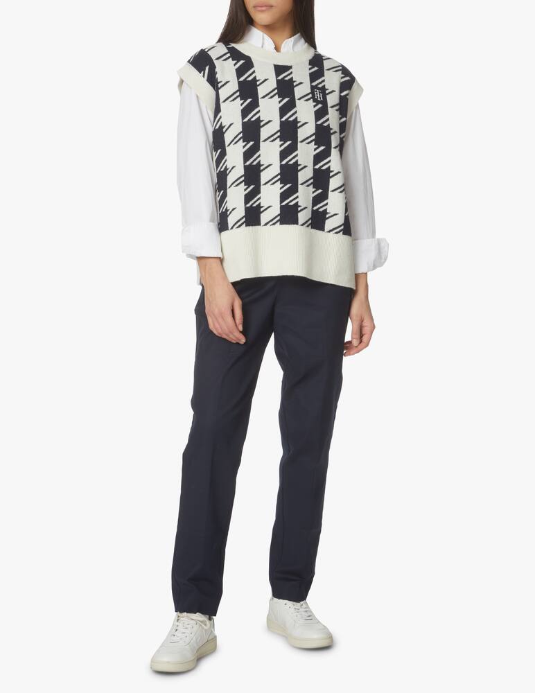 rinascente Tommy Hilfiger Wool blend vest - blue