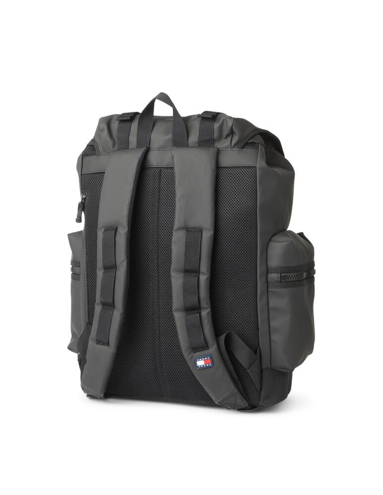 rinascente Tommy Jeans Backpack flap tjm urban - black