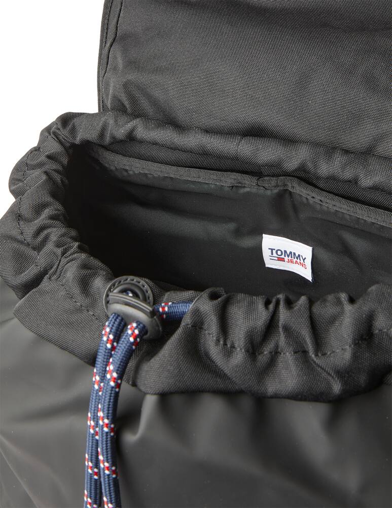 rinascente Tommy Jeans Backpack flap tjm urban - black