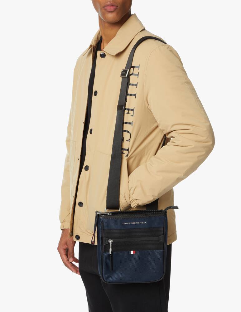 rinascente Tommy Hilfiger Mini cross bag elevated nylon - blue