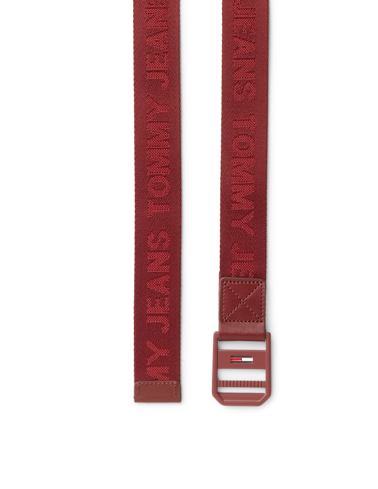 rinascente Tommy Jeans Cintura in tessuto 35mm tjm essential - rosso