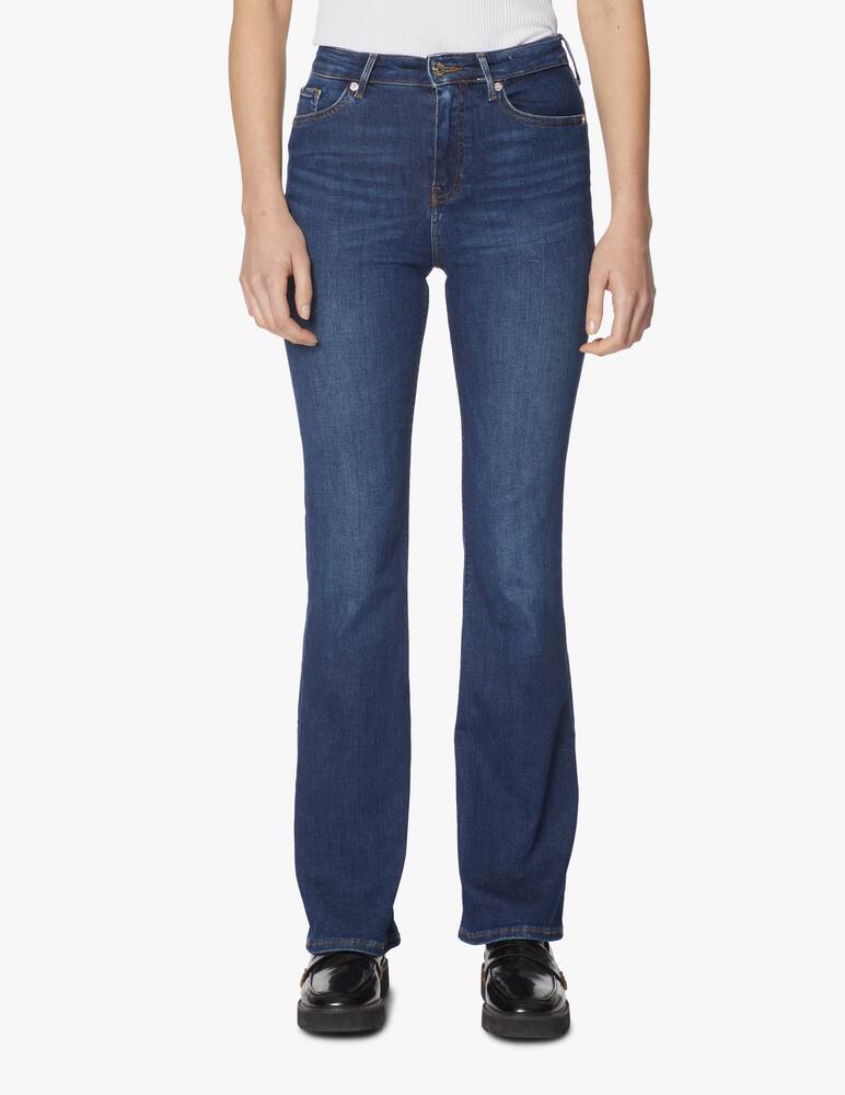 rinascente Tommy Hilfiger Jeans a zampa e vita media - blu