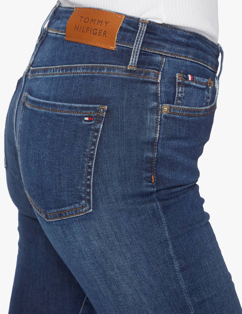 rinascente Tommy Hilfiger Jeans a zampa e vita media - blu