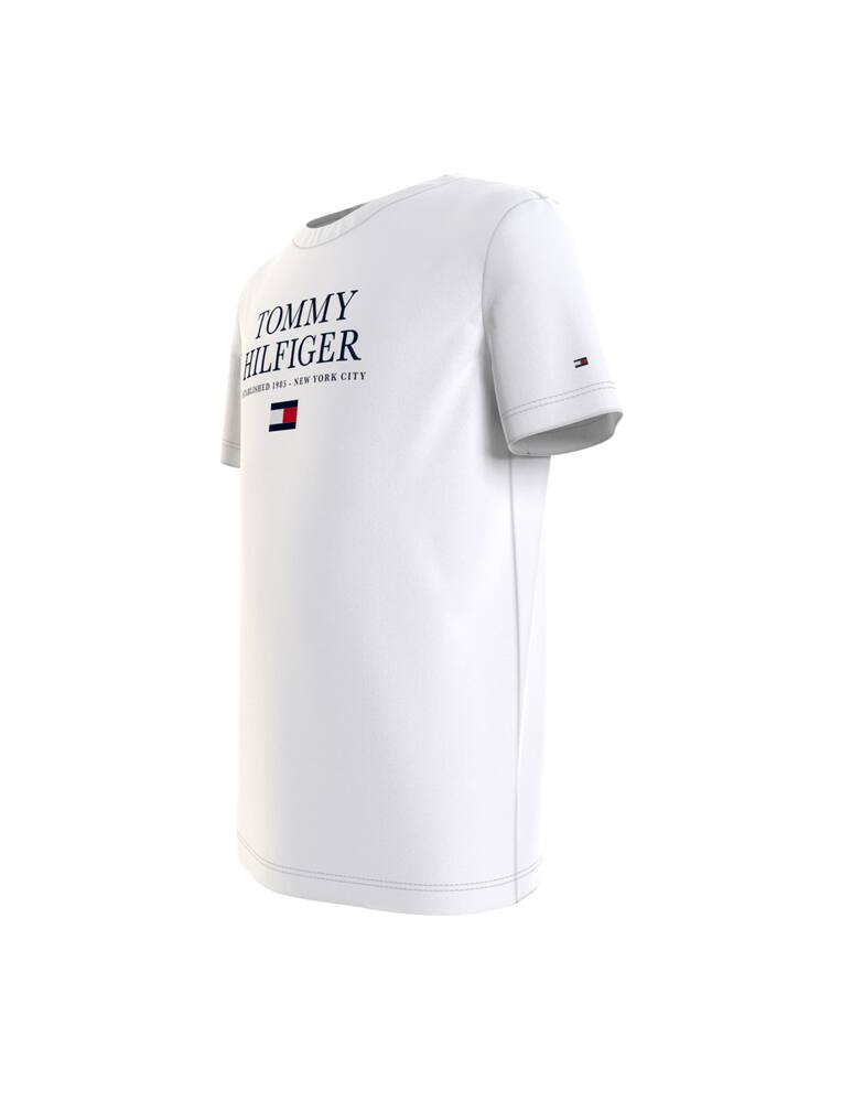 rinascente Tommy Hilfiger Maglietta manica corta logo - Bianco