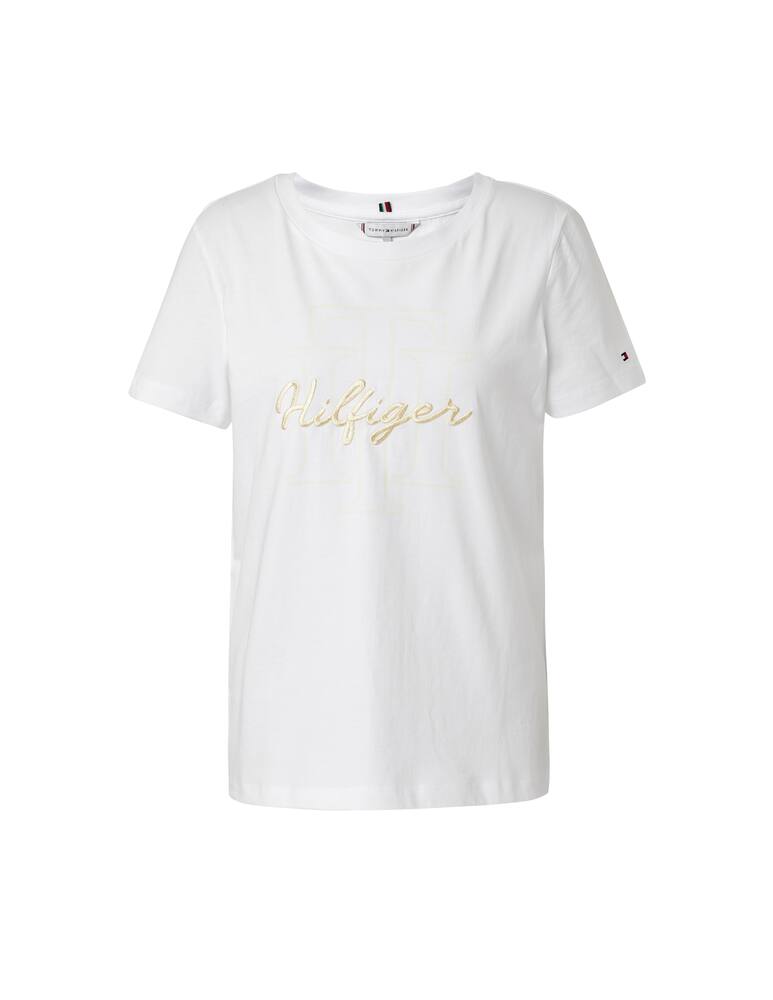 rinascente Tommy Hilfiger Cotton t-shirt with logo - white