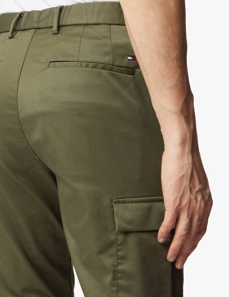 rinascente Tommy Hilfiger Pantaloni cargo tecnico twill - verde