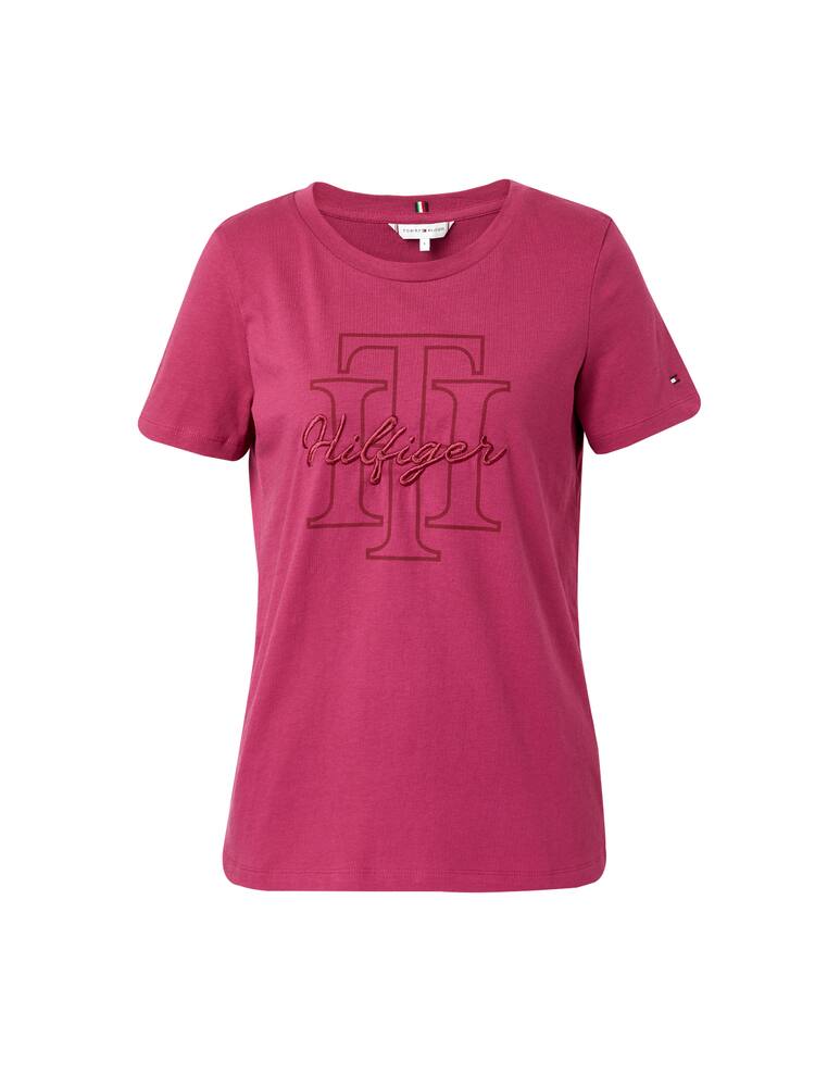 rinascente Tommy Hilfiger Cotton t-shirt with logo - red