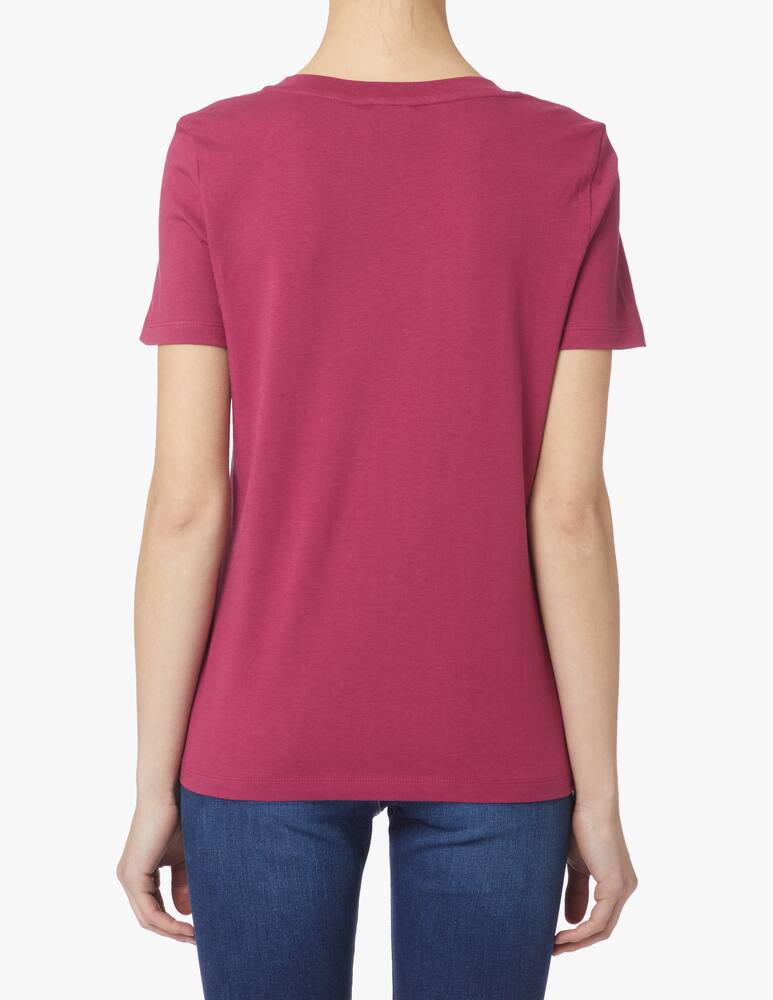 rinascente Tommy Hilfiger Cotton t-shirt with logo - red