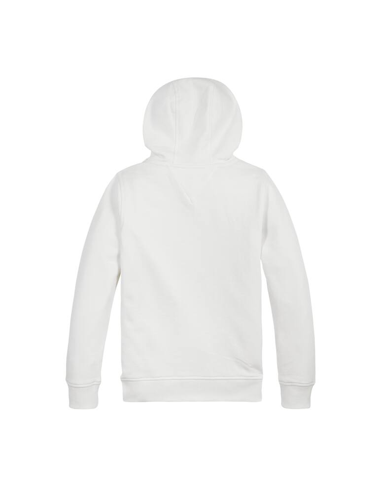 rinascente Tommy Hilfiger Felpa con cappuccio e logo - Bianco