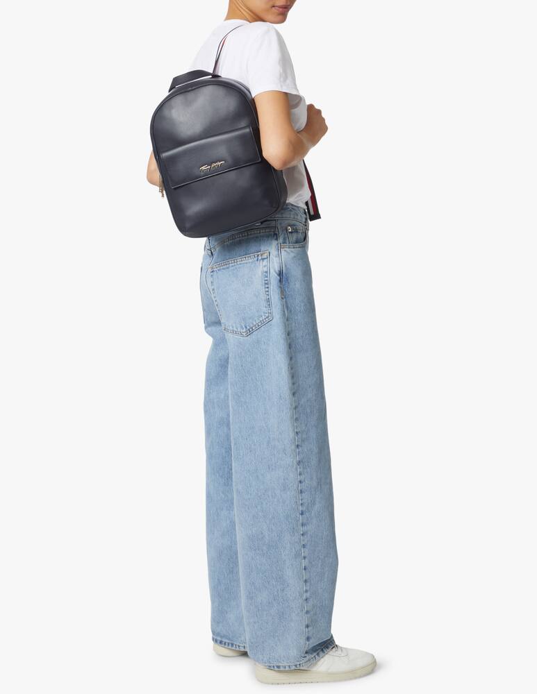 rinascente Tommy Hilfiger Iconic backpack with signature - blue