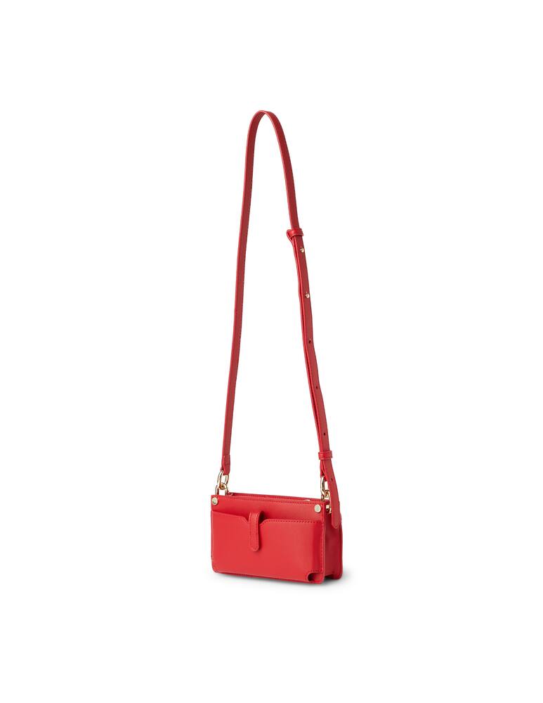 rinascente Tommy Hilfiger Borsa a tracolla piccola con monogramma TH - rosso