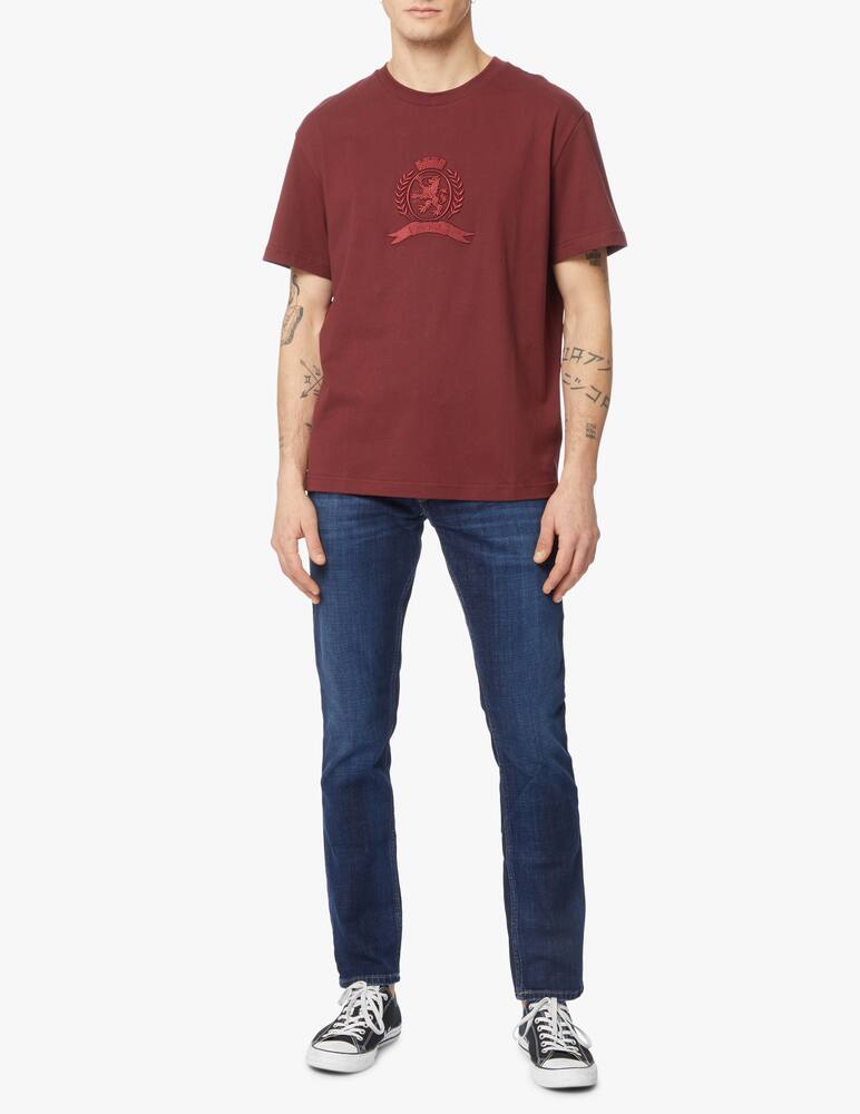 rinascente Tommy Hilfiger Maglietta girocollo crest festive - rosso