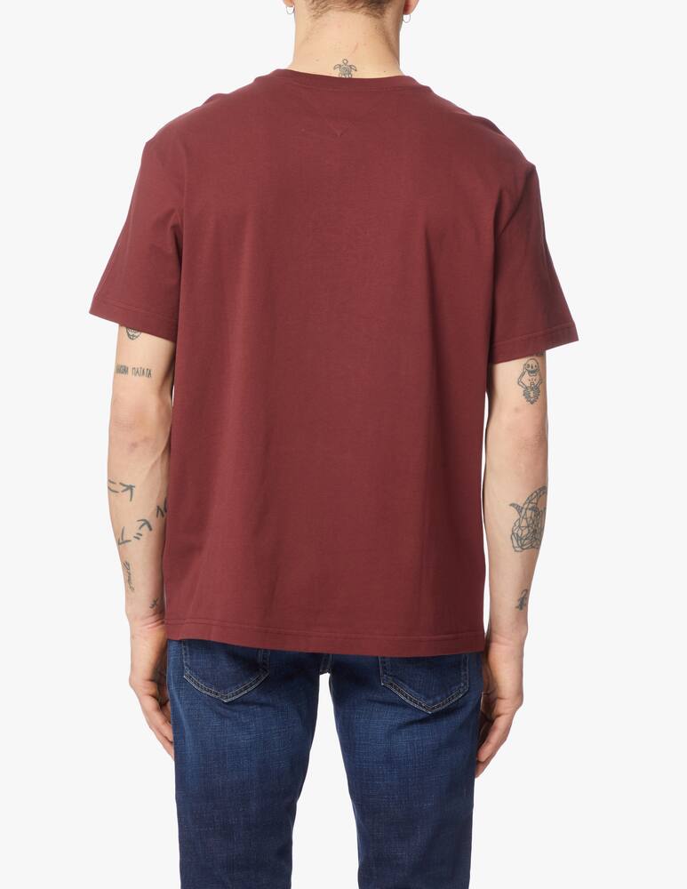 rinascente Tommy Hilfiger Maglietta girocollo crest festive - rosso