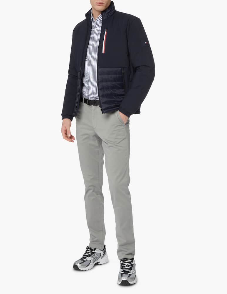 rinascente Tommy Hilfiger Mix media jacket - blue