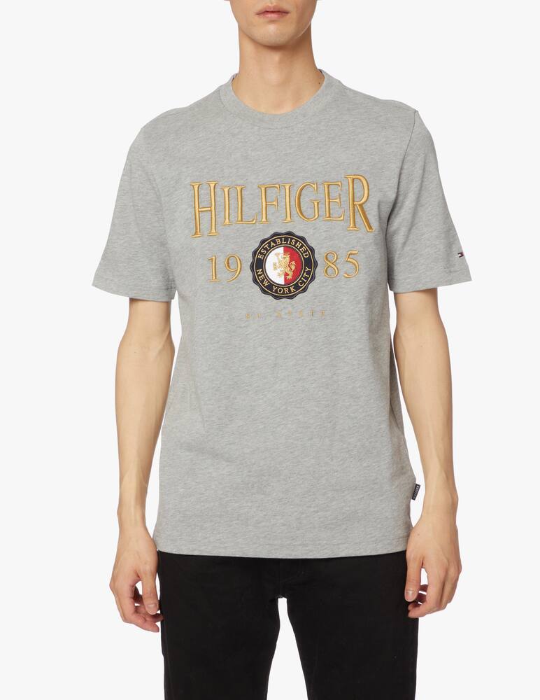 rinascente Tommy Hilfiger Maglietta girocollo icon - grigio