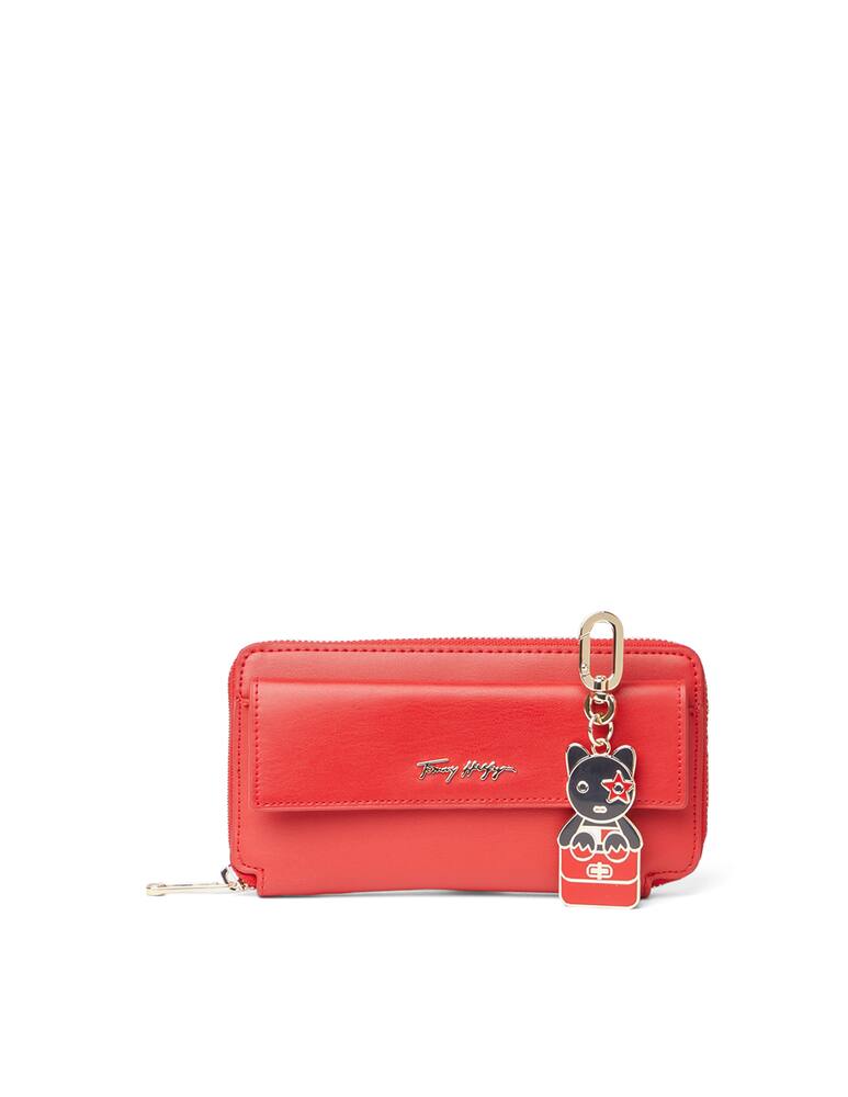 rinascente Tommy Hilfiger Iconic set gift wallet and keyholder - red