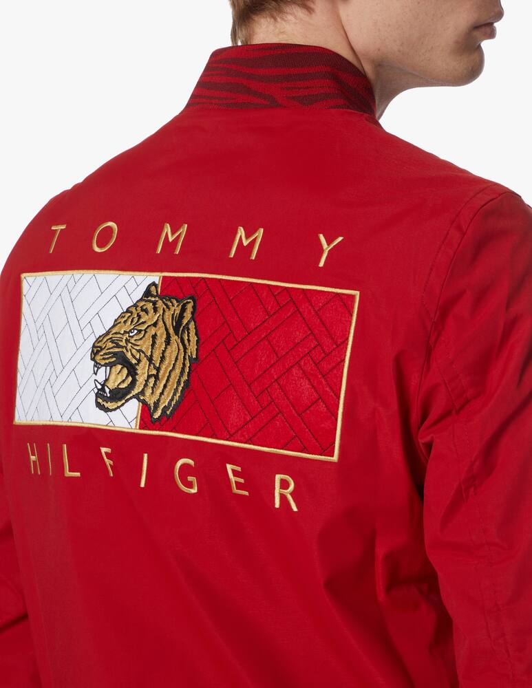 rinascente Tommy Hilfiger Bomber jacket rever cny - red