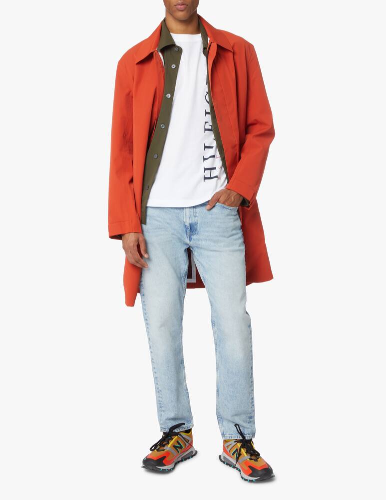 rinascente Tommy Hilfiger Maglietta girocollo logo verticale - bianco