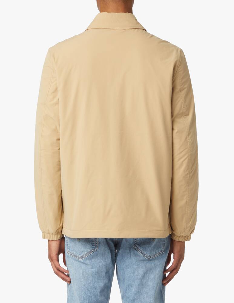 rinascente Tommy Hilfiger Coach jacket reversibile vertical logo - beige