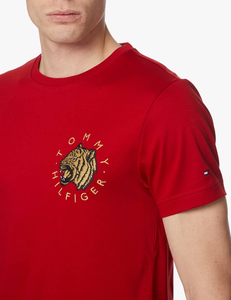 rinascente Tommy Hilfiger Roundneck t-shirt cny - red