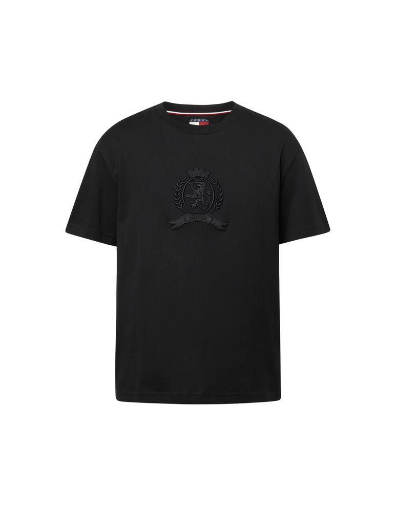Tommy Hilfiger Maglietta girocollo crest festive - nero - immagine 5 Tommy Hilfiger Maglietta girocollo crest festive - nero - immagine 5
