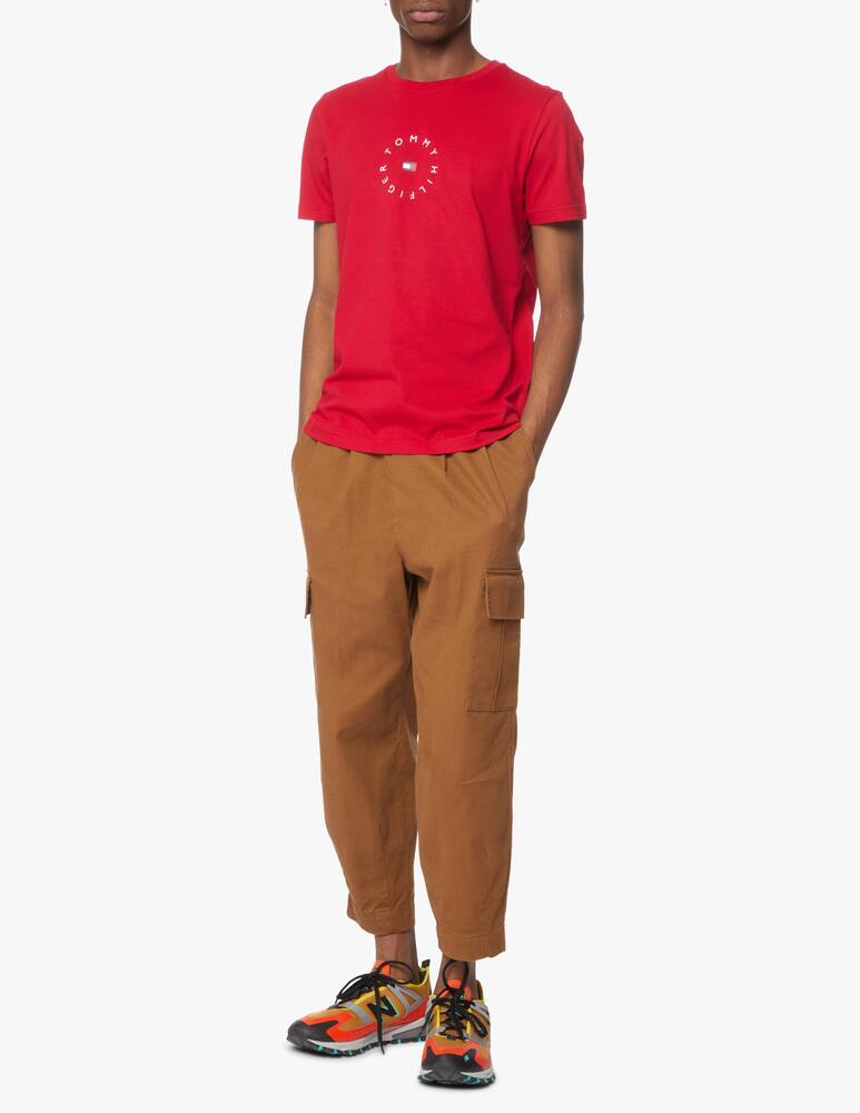rinascente Tommy Hilfiger Roundneck t-shirt round logo - red