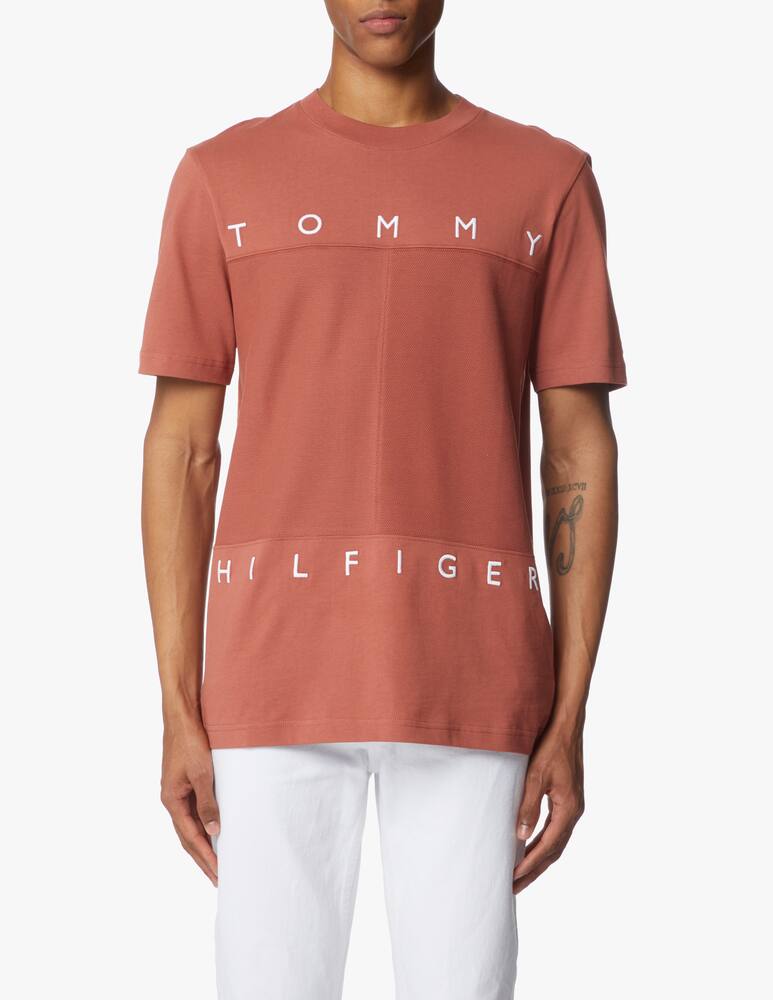 rinascente Tommy Hilfiger Roundneck t-shirt large flag - orange