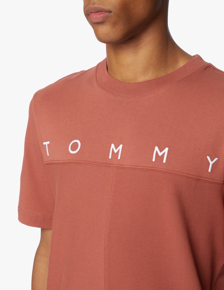 rinascente Tommy Hilfiger Roundneck t-shirt large flag - orange